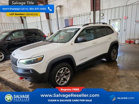 Used 2020 Jeep Cherokee Trailhawk w/ Cold Weather Group AWD/4WD image 1