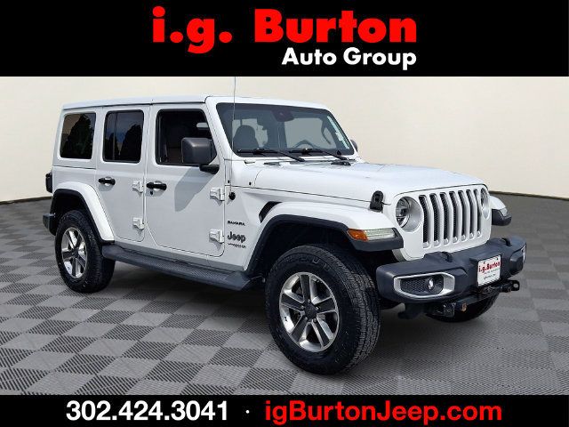 Used 2020 Jeep Wrangler Unlimited Sahara AWD/4WD image 1