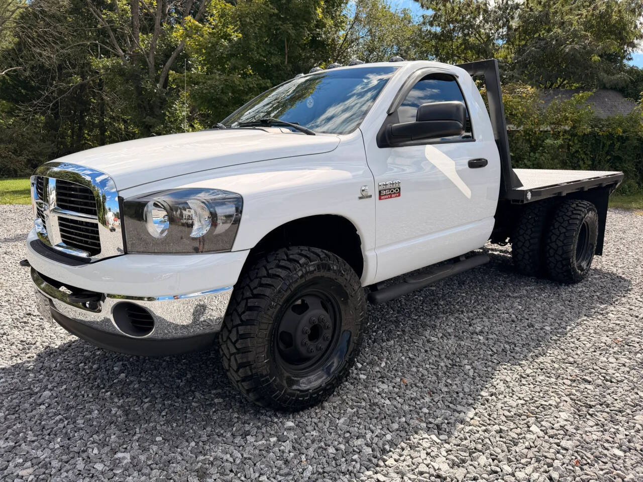 Used 2007 Dodge Ram 3500 Truck 4x4 Regular Cab DRW w/ Trailer Tow Prep Group image 3