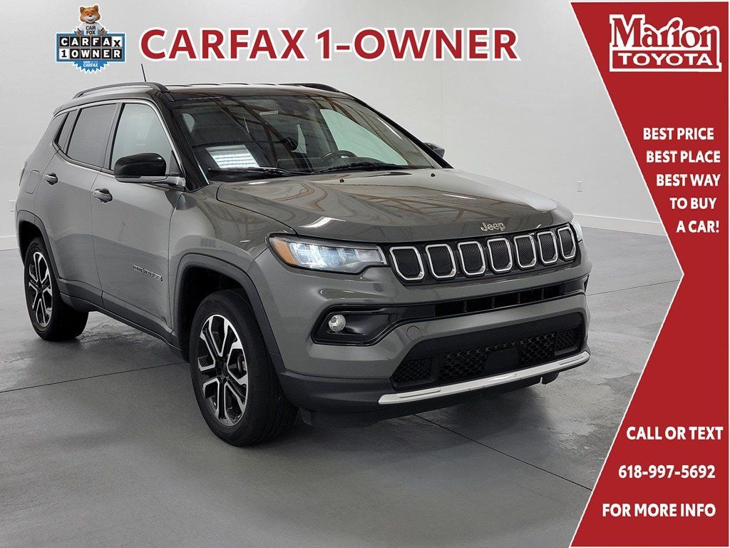 Used 2022 Jeep Compass Limited AWD/4WD 360° Tour