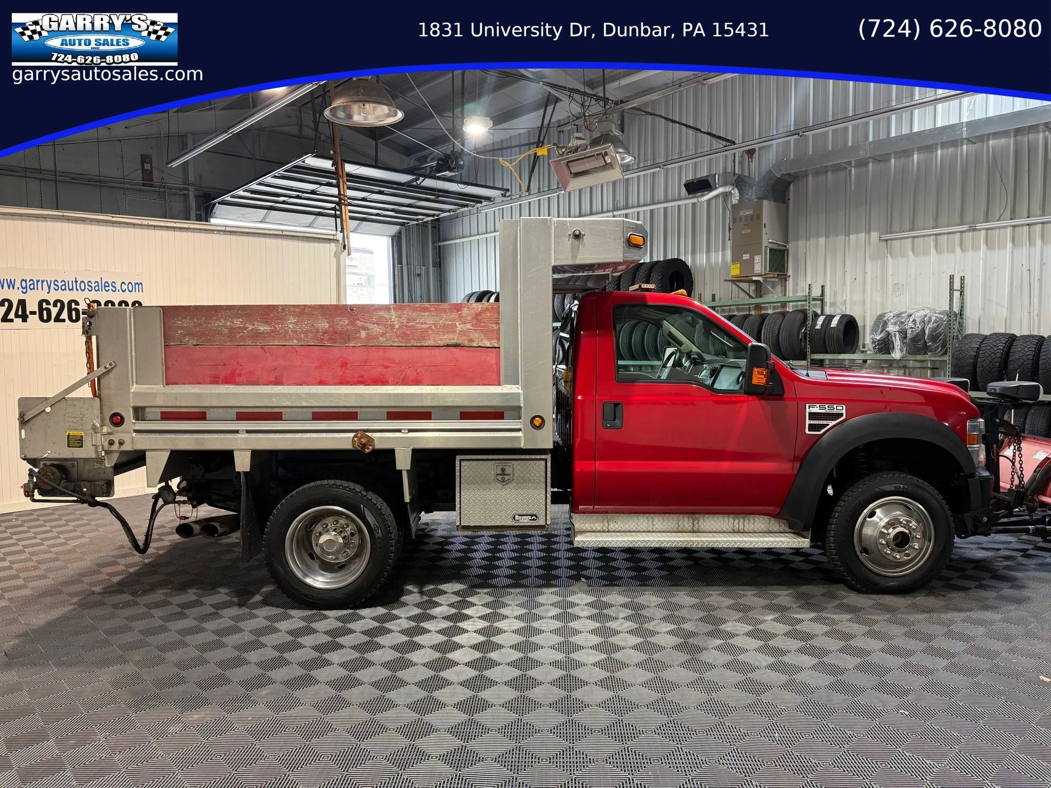 Used 2008 Ford F550 4x4 Regular Cab Super Duty image 4