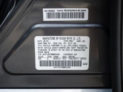 Used 2021 INFINITI Q50 Red Sport 400 w/ Proactive Package RWD image 81