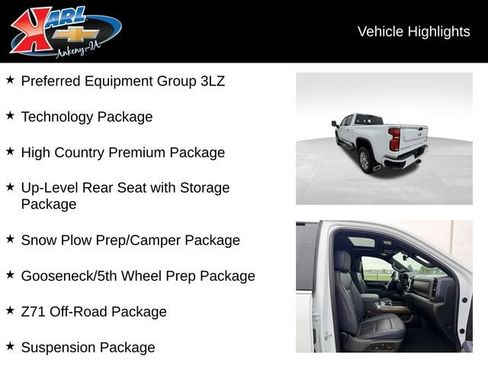 Used 2026 Chevrolet Silverado 3500 High Country w/ High Country Premium Package AWD/4WD image 2