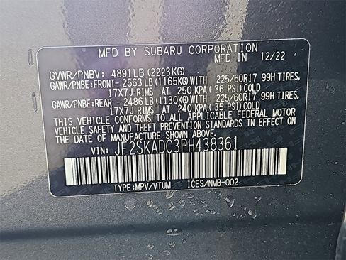 Certified 2023 Subaru Forester Premium image 14