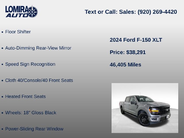 Used 2024 Ford F150 XLT w/ Equipment Group 302A MID AWD/4WD image 39