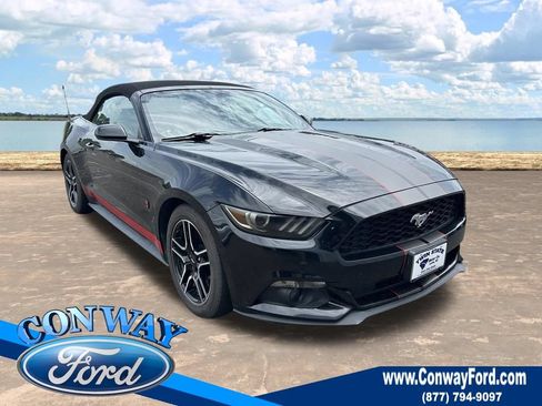 Used 2015 Ford Mustang Convertible w/ Equipment Group 051A RWD image 1