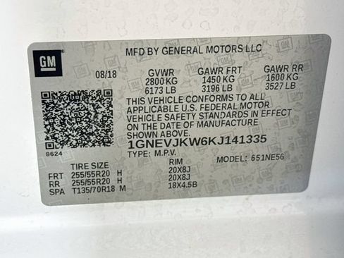 Used 2019 Chevrolet Traverse High Country AWD/4WD image 34