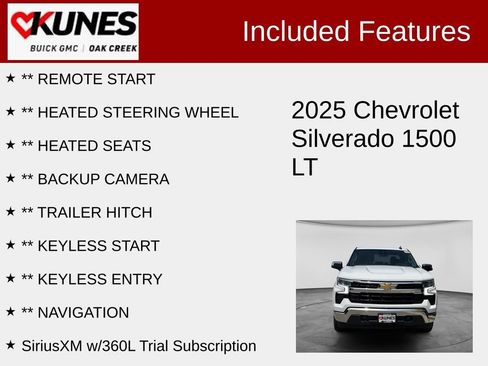 Used 2025 Chevrolet Silverado 1500 LT AWD/4WD image 2