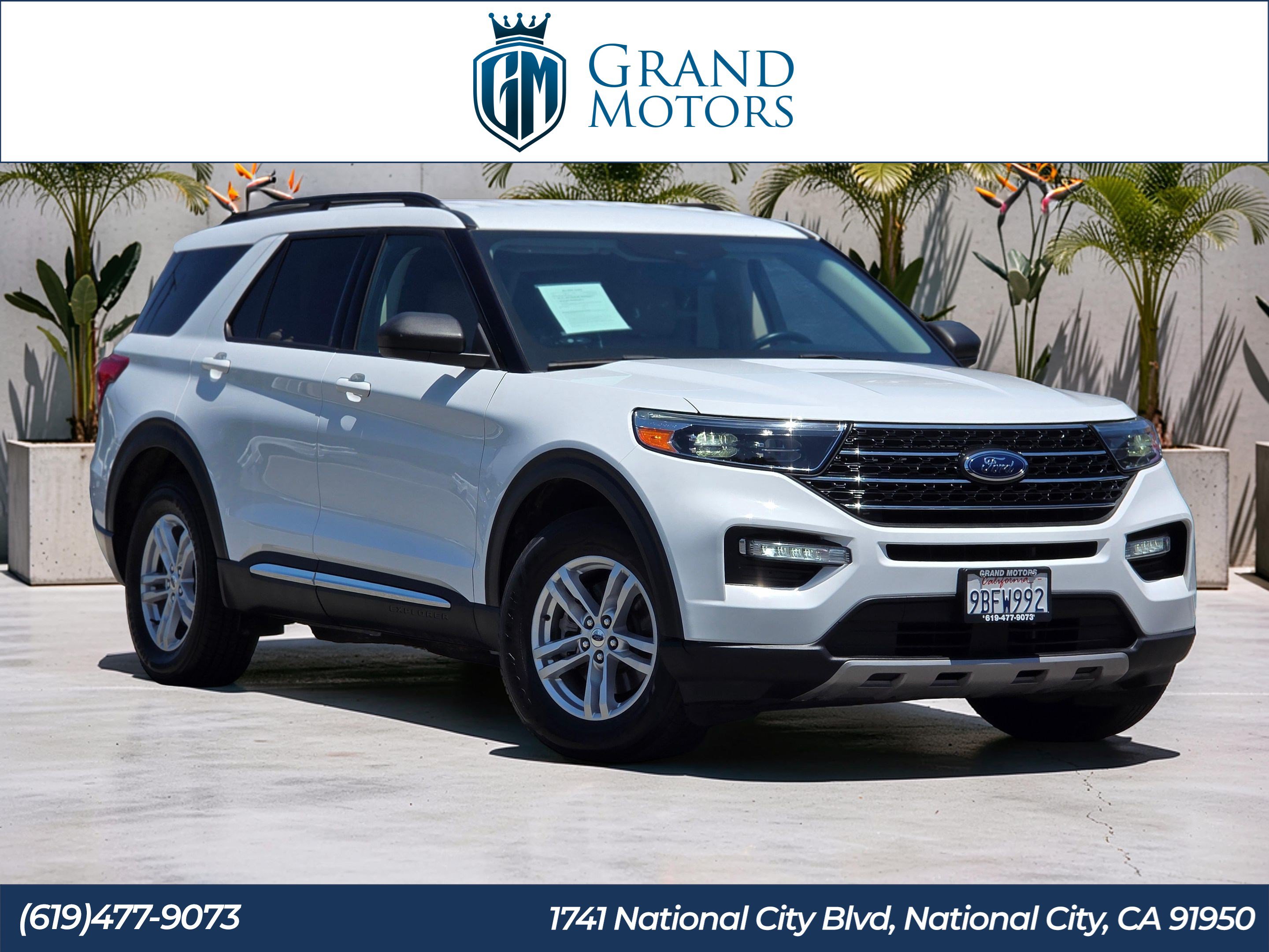 Used 2022 Ford Explorer XLT w/ Equipment Group 202A AWD/4WD image 1