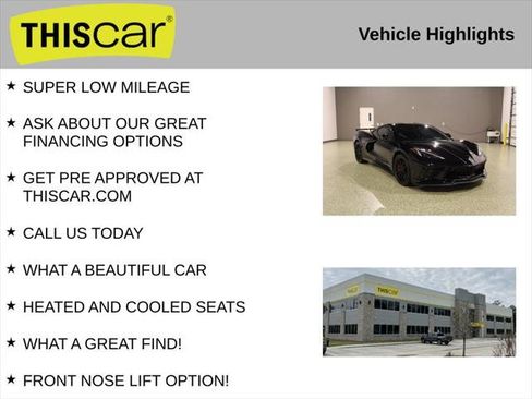 Used 2026 Chevrolet Corvette Stingray Preferred Cpe w/ Z51 Performance Package RWD image 12