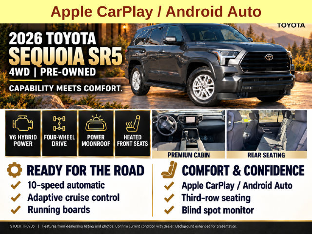Used 2026 Toyota Sequoia SR5 AWD/4WD image 9
