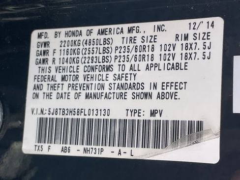 Used 2015 Acura RDX FWD w/ Technology Package image 30