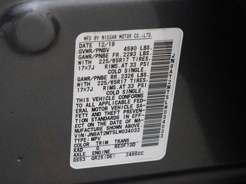 Used 2020 Nissan Rogue SV image 20