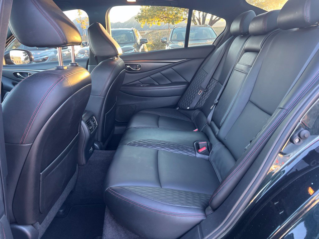 Used 2024 INFINITI Q50 Red Sport 400 w/ Black Opal Edition AWD/4WD image 21