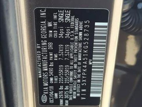 Used 2019 Kia Sorento SX image 27