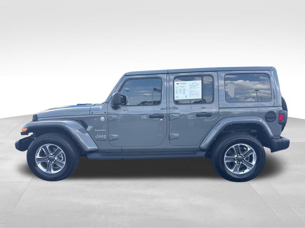 Used 2022 Jeep Wrangler Unlimited Sahara AWD/4WD image 4