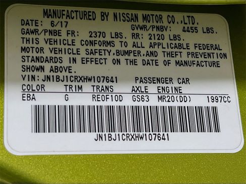 Used 2017 Nissan Rogue Sport SL w/ SL Premium Package image 31