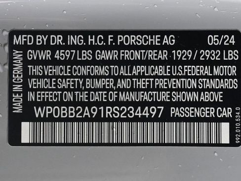 Certified 2024 Porsche 911 Targa 4 GTS image 26