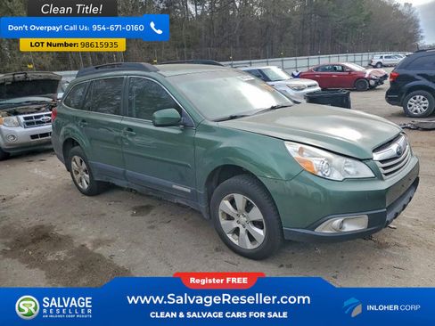 Used 2012 Subaru Outback 2.5i w/ Alloy Wheel Pkg image 5