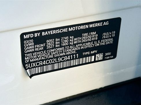 Used 2020 BMW X5 sDrive40i w/ Parking Assistance Package image 35