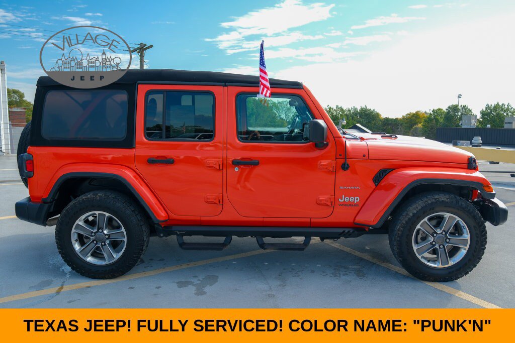 Used 2019 Jeep Wrangler Unlimited Sahara AWD/4WD image 4