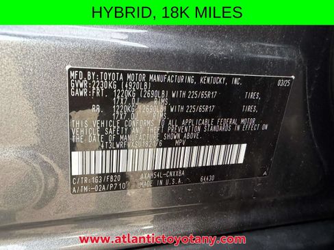 Certified 2025 Toyota RAV4 LE AWD/4WD image 25