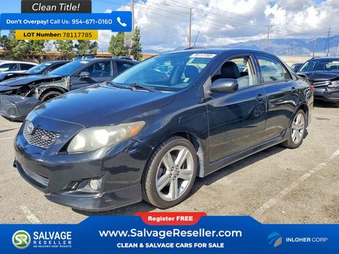 Used 2009 Toyota Corolla XRS image 1