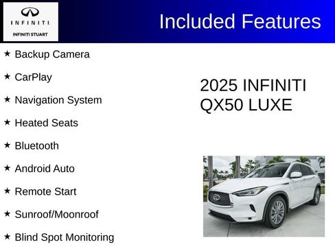 Used 2025 INFINITI QX50 Luxe image 2