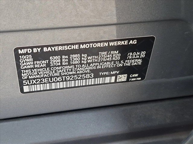 Certified 2026 BMW X5 xDrive40i w/ Premium Package AWD/4WD image 26
