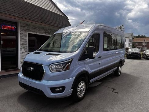 Used 2023 Ford Transit 350 148 Medium Roof w/ Exterior Upgrade Package RWD image 1