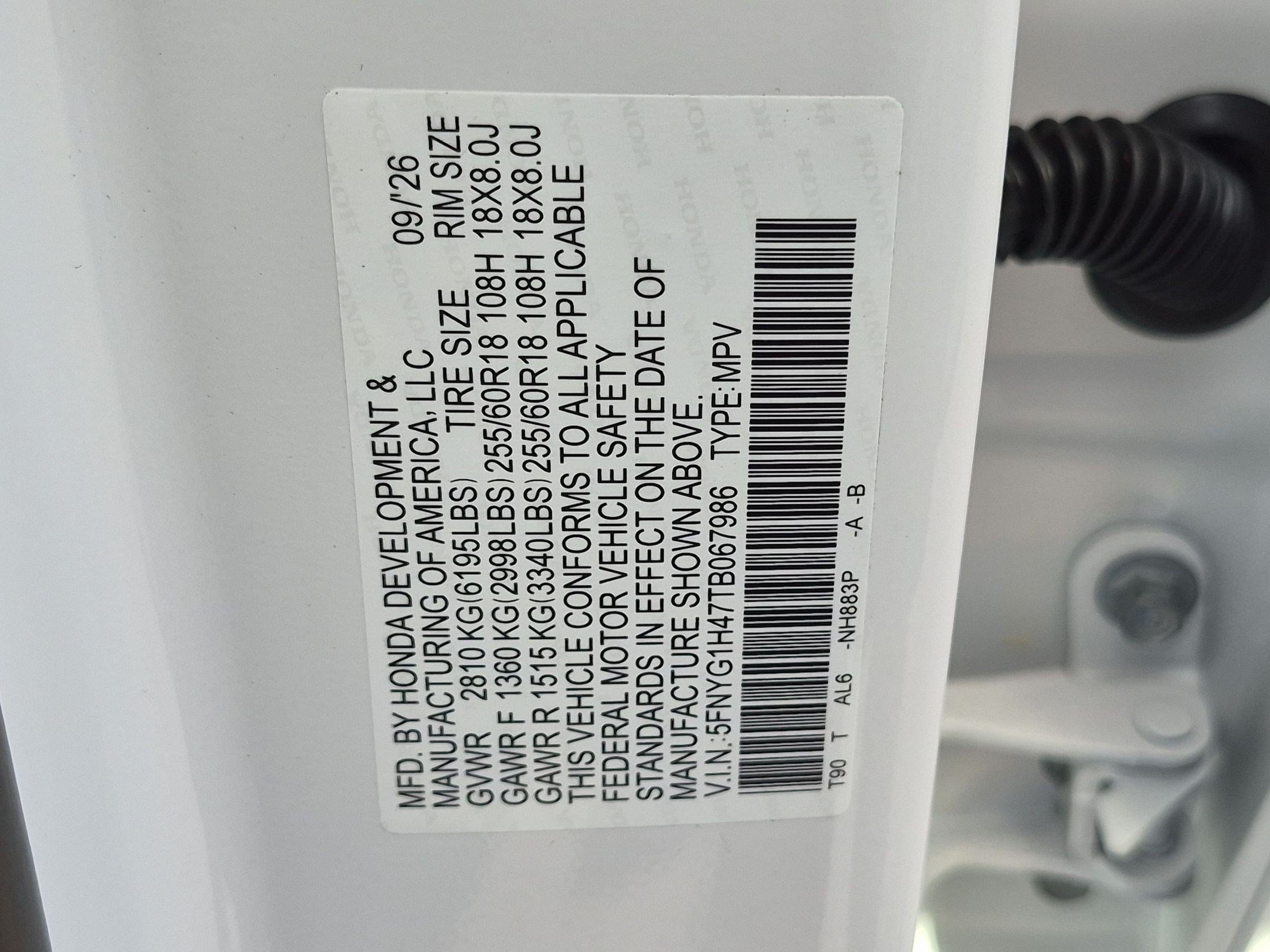 New 2026 Honda Pilot EX-L image 17