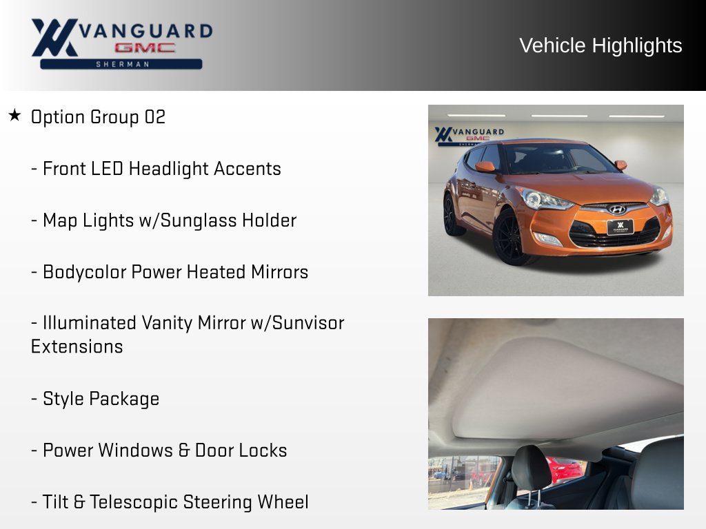 Used 2013 Hyundai Veloster w/ Style Pkg FWD image 11