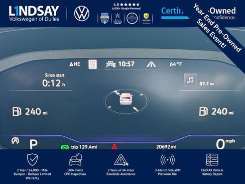 Certified 2022 Volkswagen Taos SEL w/ Panoramic Sunroof Package image 27