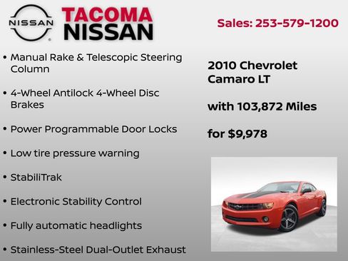 Used 2010 Chevrolet Camaro LT image 25