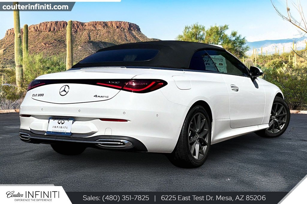 Used 2025 Mercedes-Benz CLE 300 4MATIC Cabriolet image 2