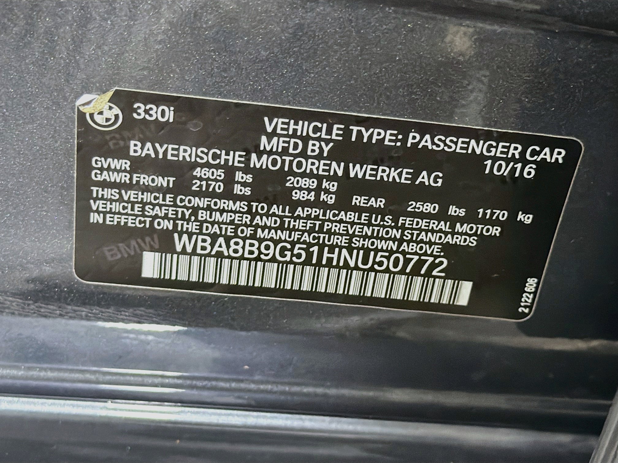 Used 2017 BMW 330i Sedan RWD image 12