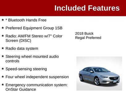 Used 2018 Buick Regal Preferred