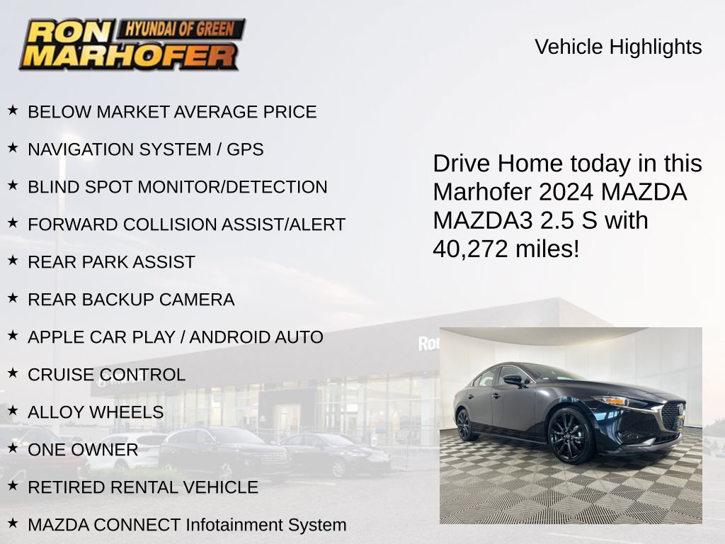 Used 2024 MAZDA MAZDA3 s FWD image 14
