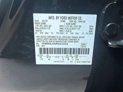 Used 2024 Ford Explorer Timberline w/ Timberline Technology Package AWD/4WD image 4