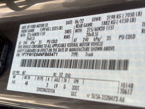 Used 2022 Ford F150 XLT w/ Equipment Group 302A High image 18