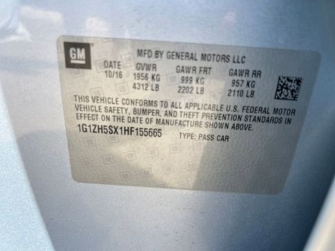 Used 2017 Chevrolet Malibu Premier w/ Premier Sun and Wheel Package image 23