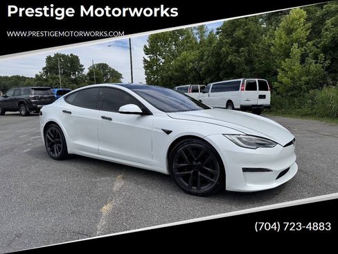 Used 2021 Tesla Model S Plaid AWD/4WD image 1