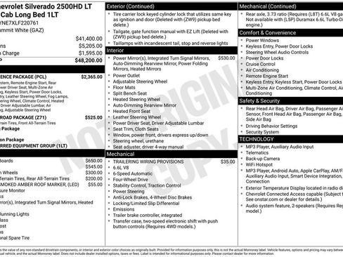 Used 2020 Chevrolet Silverado 2500 LT w/ Convenience Package AWD/4WD image 2