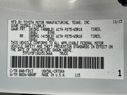 Used 2016 Toyota Tundra SR5 w/ TRD Off Road Package image 27