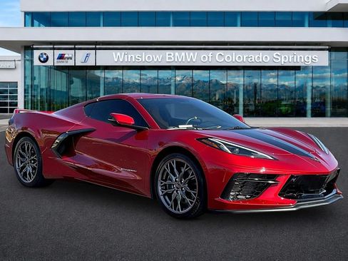 Used 2023 Chevrolet Corvette Stingray Preferred Cpe w/ Z51 Performance Package RWD image 1