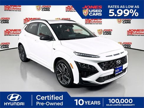 Certified 2022 Hyundai Kona N Line w/ Tech Package AWD/4WD image 1