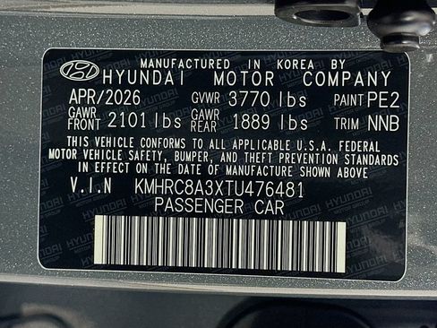 New 2026 Hyundai Venue SEL FWD image 22