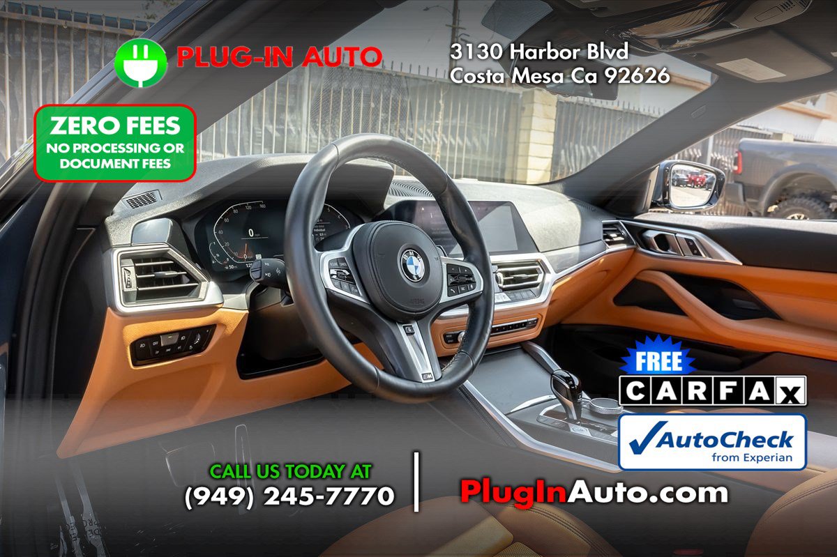 Used 2022 BMW 430i Coupe w/ M Sport Package RWD image 6