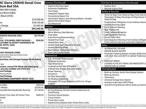 Used 2024 GMC Sierra 2500 Denali w/ Denali Reserve Package image 7