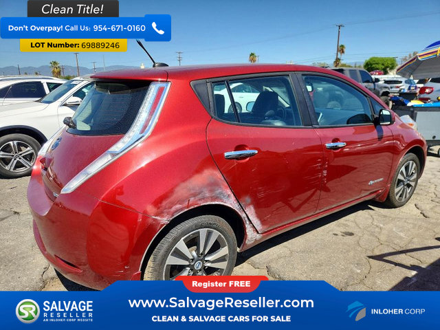 Used 2014 Nissan Leaf SL FWD image 4